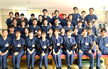 充実したリハビリスタッフ